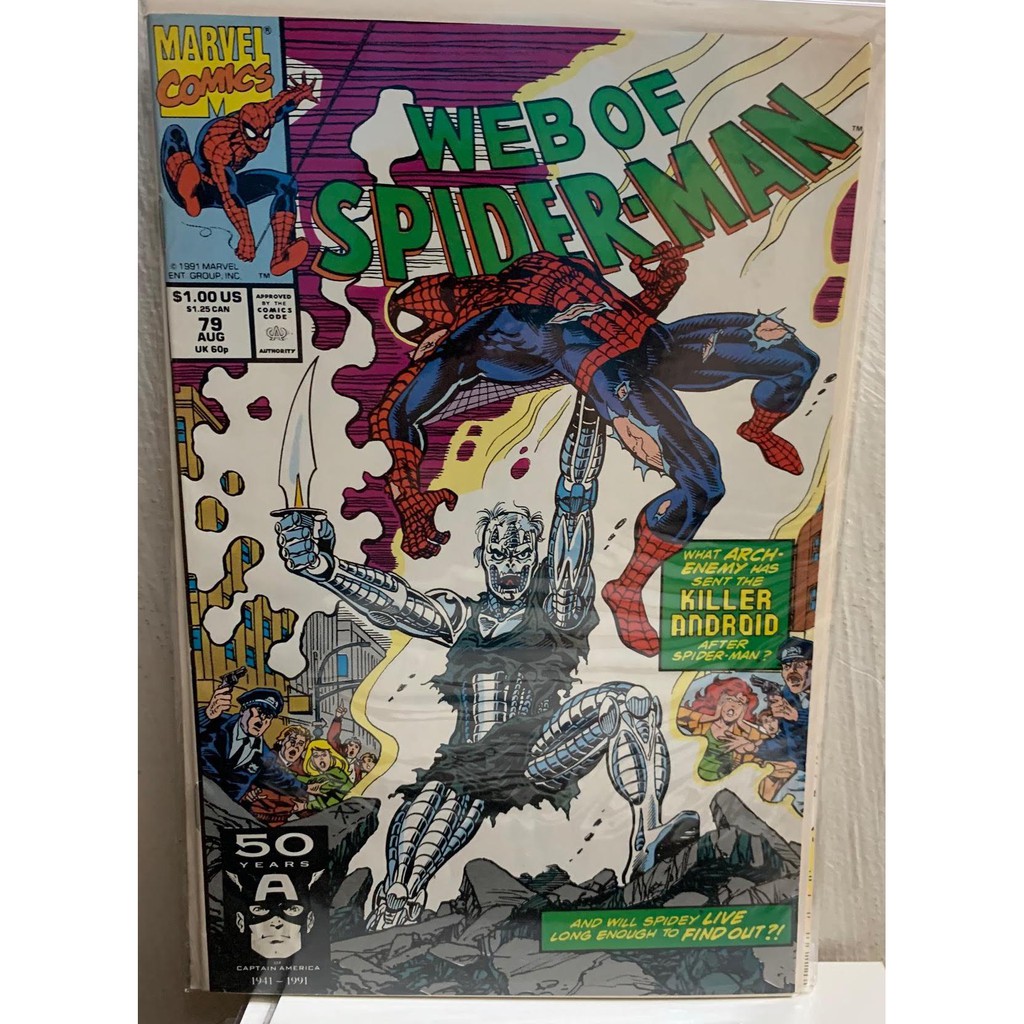 Marvel Comics: Web of Spider-Man #79 & 80 Silverman | Shopee Philippines