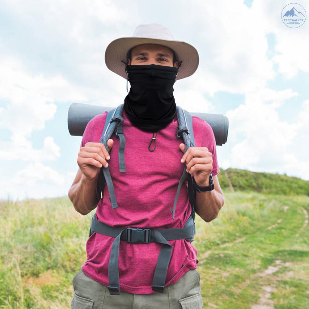 Sun Protection Cool Lightweight Windproof SLMT-002C Neck Gaiter Face Scarf Mask-Dust Breathable Fishing Hiking Running Cycling 