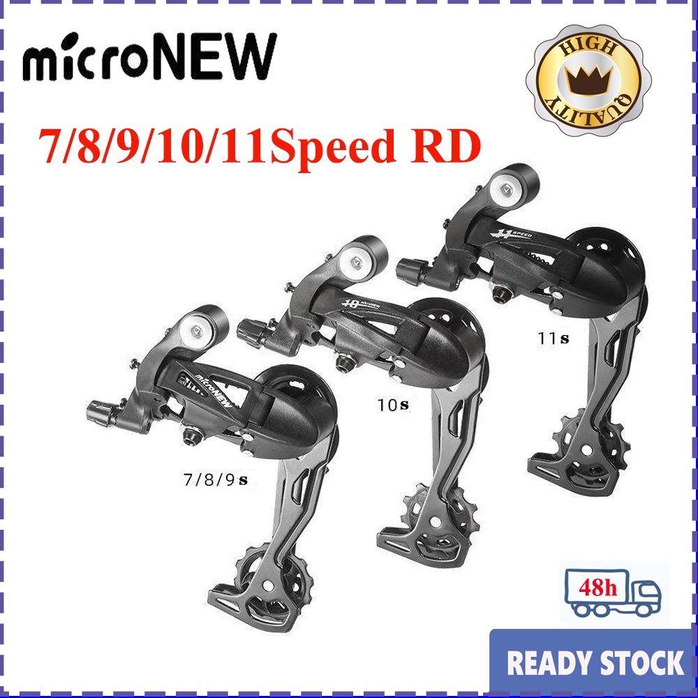 Microshift 7 8 9 10 11 12 Speed Mountain and Road Bike Rear Derailleur Rd Shifter Groupset