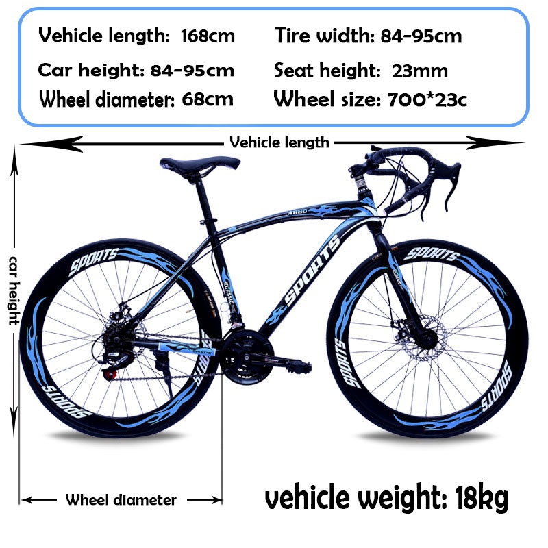 Lazer Star Racers Bicycle Mountain Bike 27 Inch (24 Speed) Cycle For
