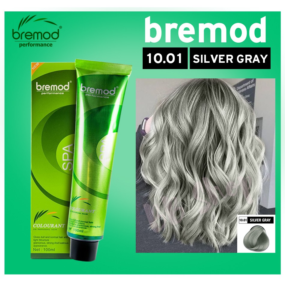 10.01 SILVER GRAY_BREMOD PERFORMANCE HAIR COLOR Shopee Philippines