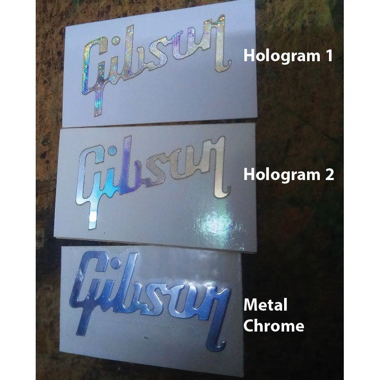 Gibson / Epiphone Hologram Headstock Sticker | Shopee Philippines