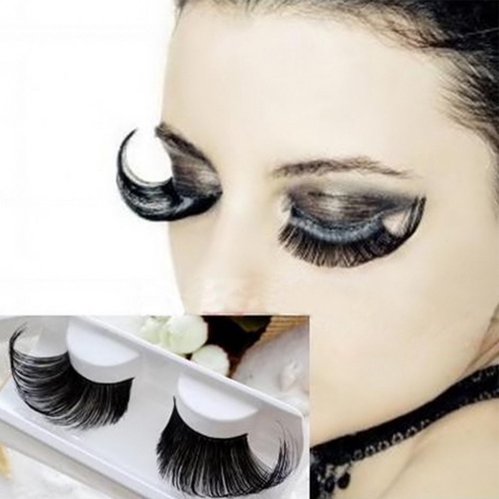 thick false eyelashes