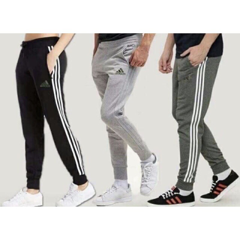 gray adidas joggers