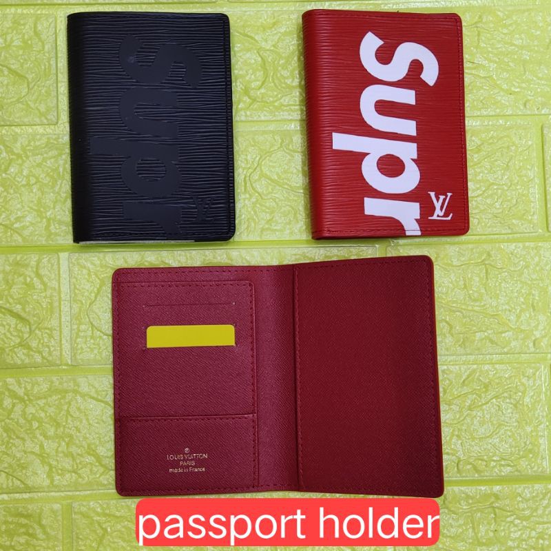 supreme lv passport holder