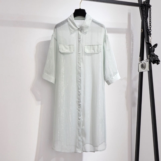 dungaree dress with shirt