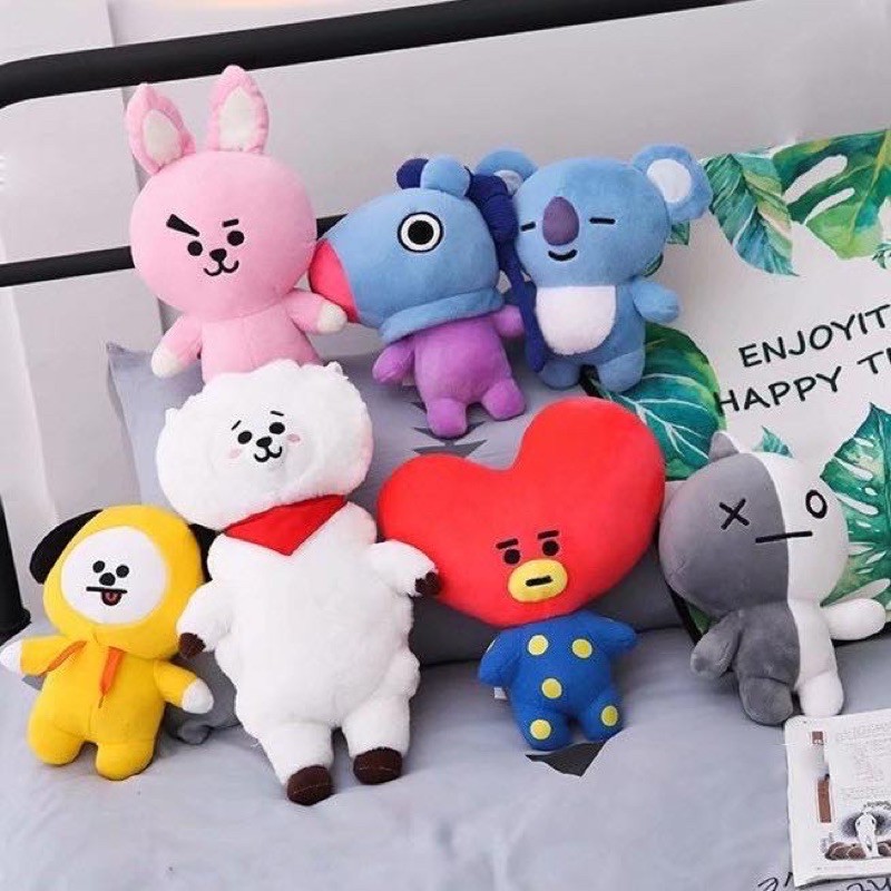 7inch BTS21 BTS BT21 Stuff Toy Bts Stuffed Toy Plush Toy 1PC | Shopee ...