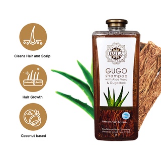 Daila Gugo Shampoo with Aloe vera & Gugo bark 1 Liter | Shopee Philippines
