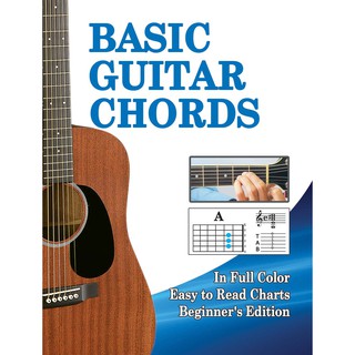 BASIC GUITAR CHORDS Book - Beginner's Edition, Guitar Chord Book ...