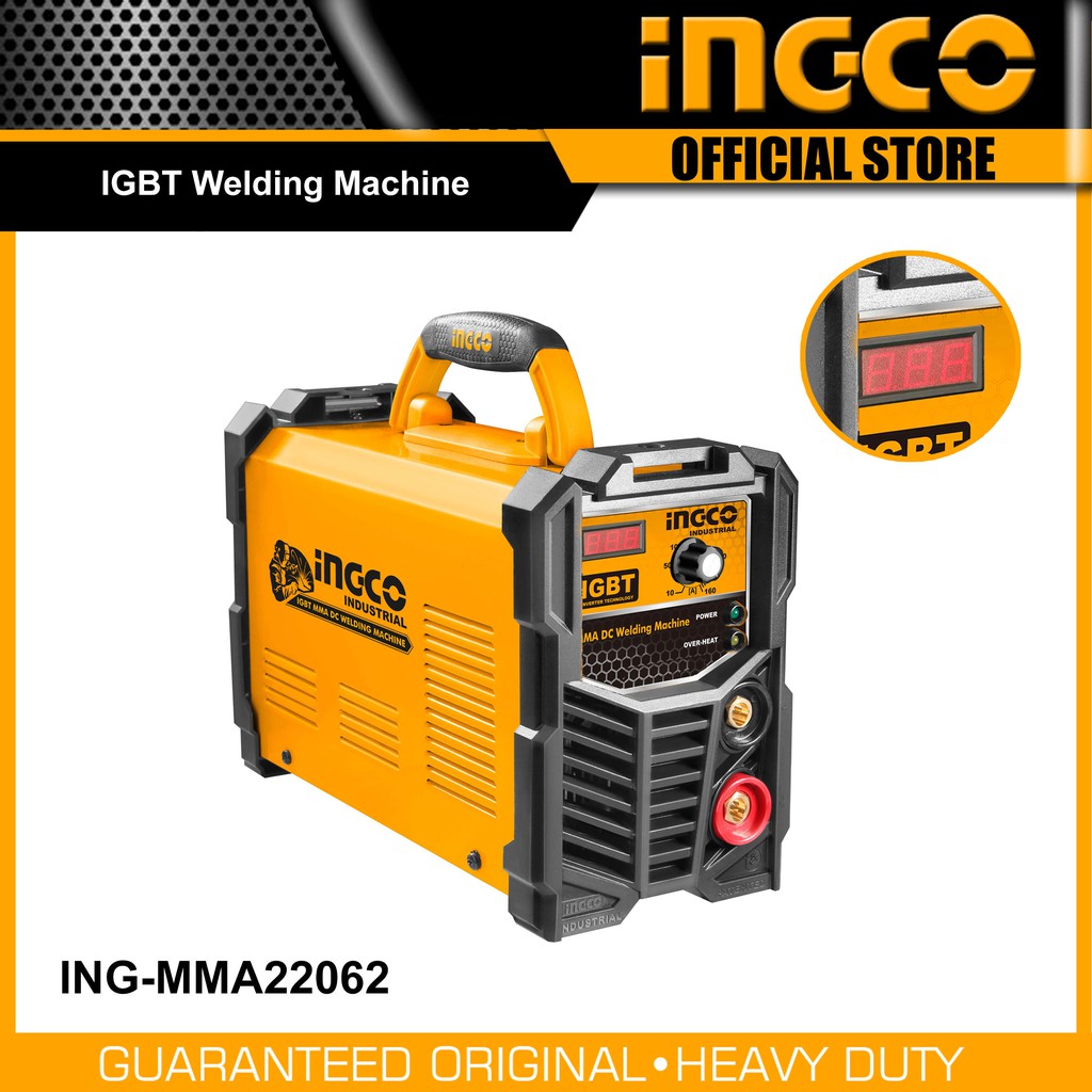 INGCO MMA DC Inverter Welding Machine IGBT 220A INGMMA22062 Shopee