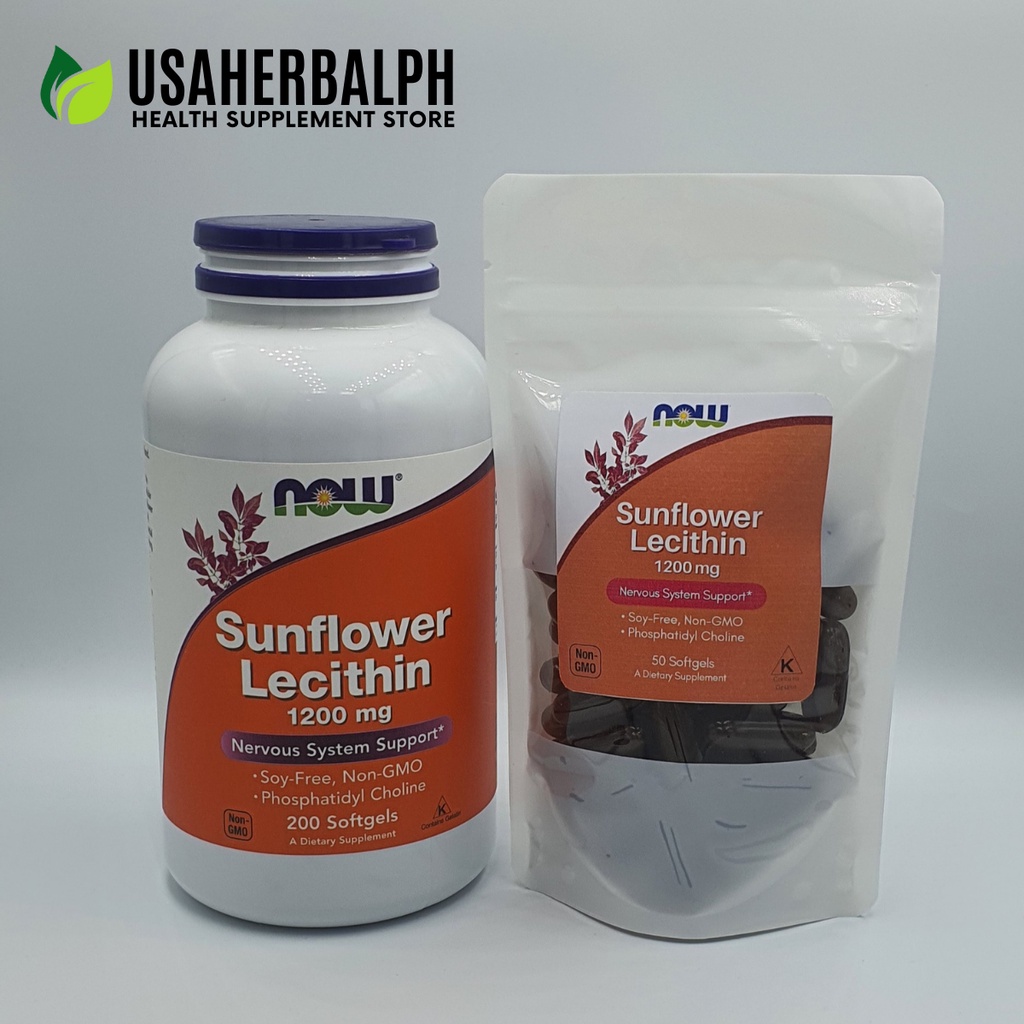 ONHAND, Now, Sunflower Lecithin, 1200 mg, Breastfeeding Supplement