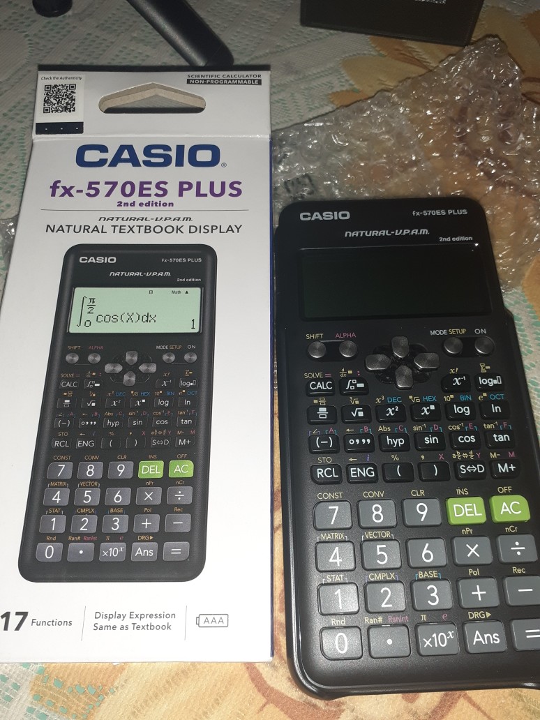 Casio fx570ES PLUS 2nd Edition Scientific Calculator fx570es plus