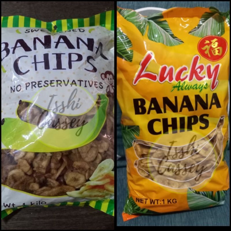 BANANA CHIPS (1kg) Shopee Philippines