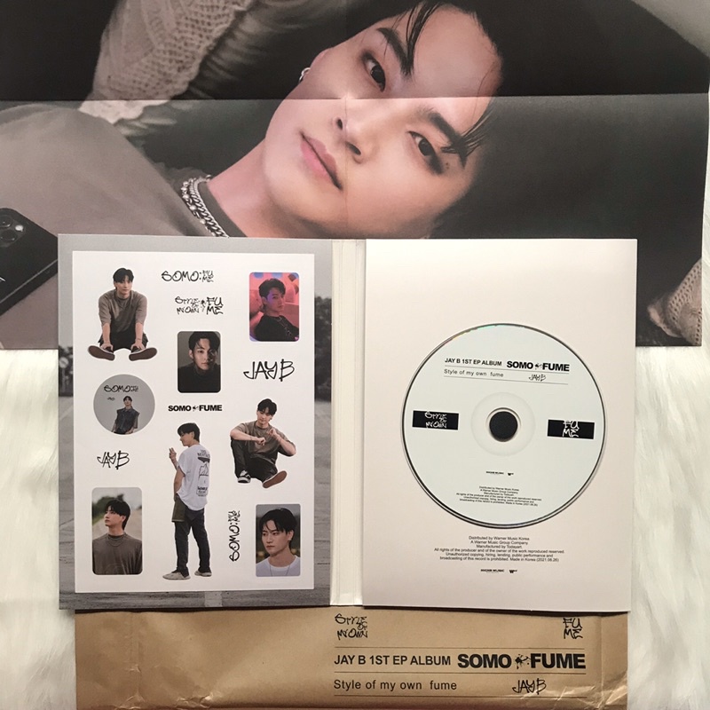 Unsealed Album JAYB SOMO: FUME Photocard JB PC Official Fullset ...