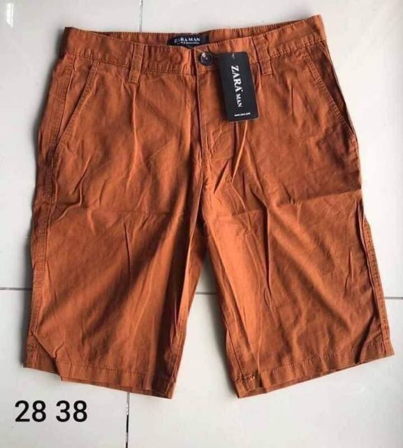 zara chino shorts