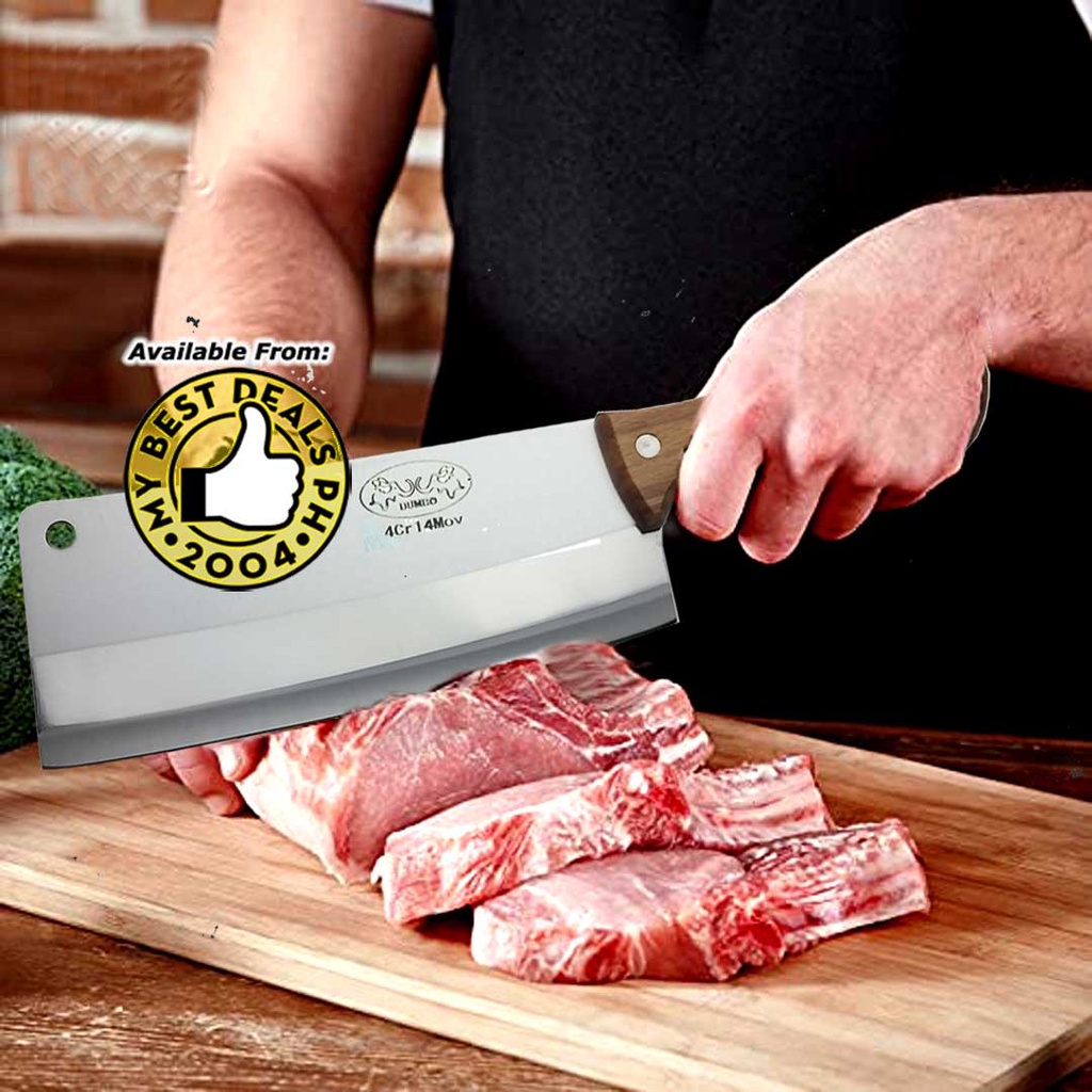 Dumbo Stainless Thick Meat Slicer and Bone Chopping Knife Butchers