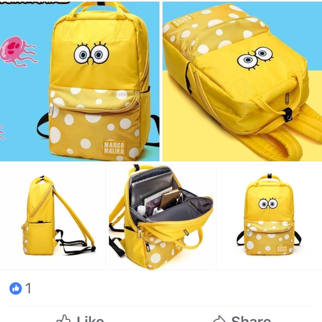 spongebob backpack