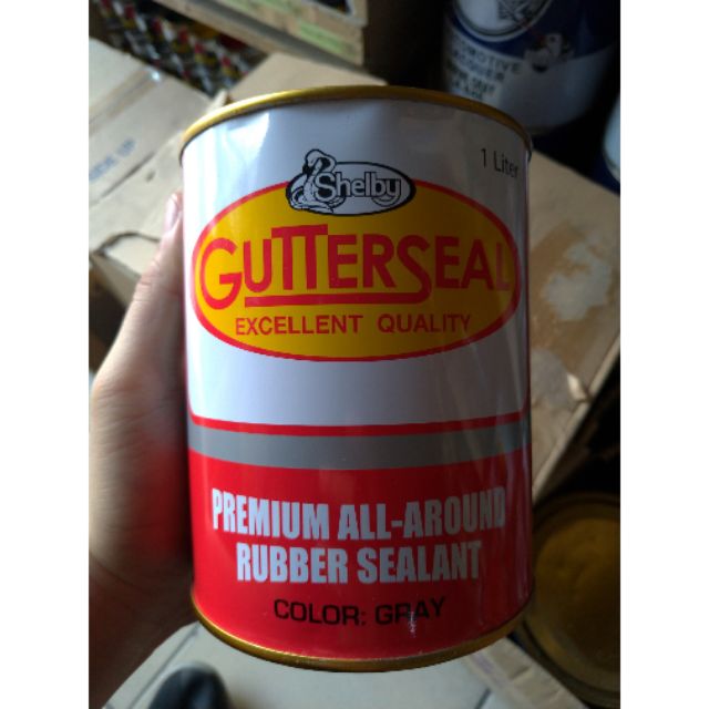 Shelby Gutterseal (Gutter Rubber Sealant , Alulod ) Gray 4Liter