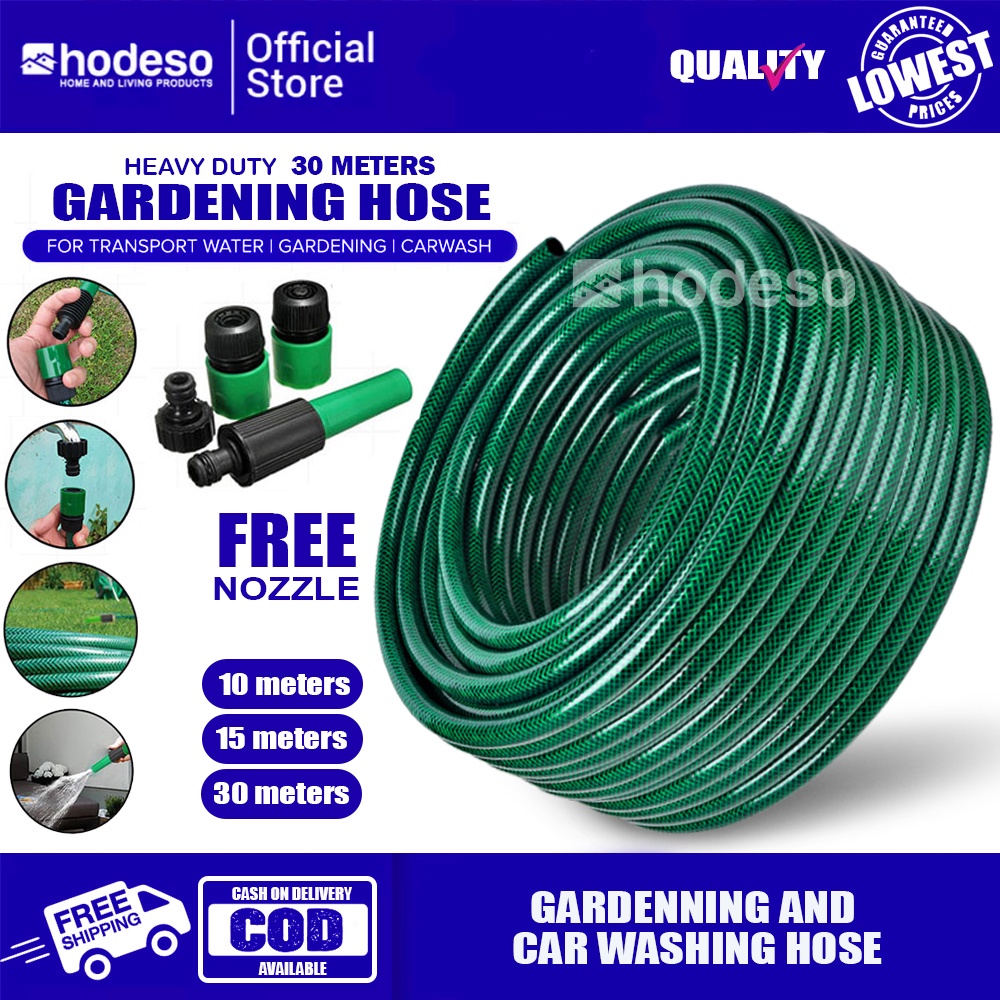 Dragon Hodeso Heavy Duty 10, 15 Meters PVC Garden Hose for Gardening