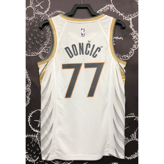 Dallas Mavericks #77 Luka Doncic Black 2018 19 City Edition Swingman  Stitched NBA Jersey