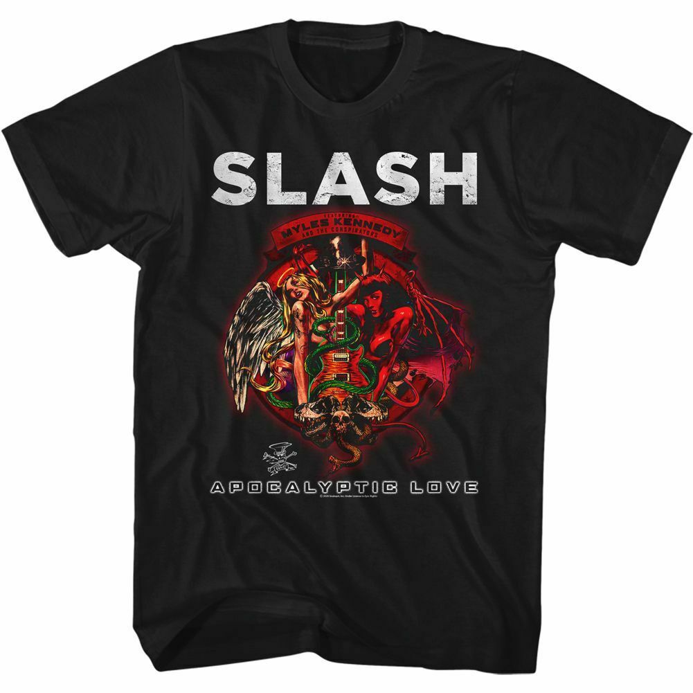 Slash T-Shirt / Apocalyptic Love Slash Myles Kennedy Angel Demon Pinup ...