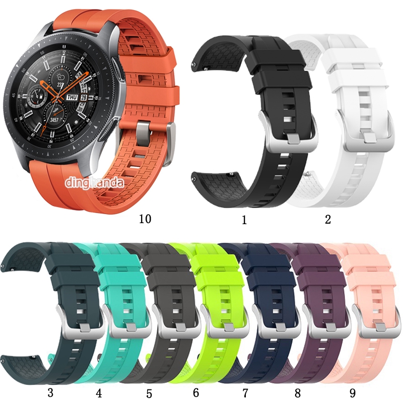 Silicone Watch Band Strap For Samsung Galaxy Watch 46mm Shopee Philippines