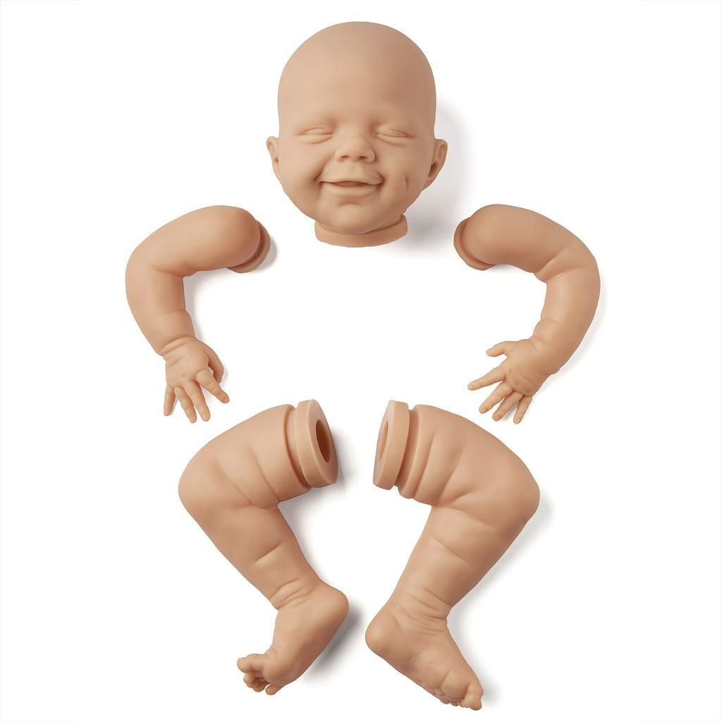 Details about   Reborn Kit Reborn Baby Vinyl Kit 20 Inches Unpainted Unfinished Doll Parts DIY 