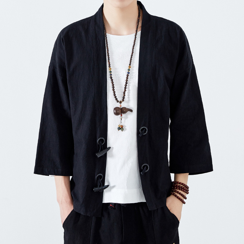 men kimono cardigan