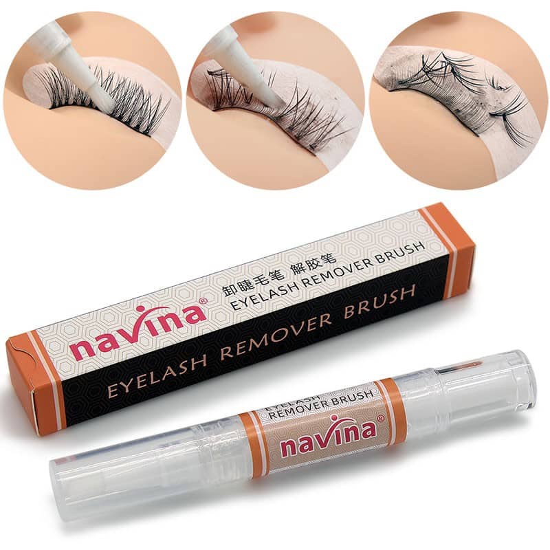 Navina Professional Lash Glue Remover Brush Gel Remove Brush Safe