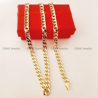 D&M Jewelry High quality 18k Bangkok gold 2in1 necklace bracelet