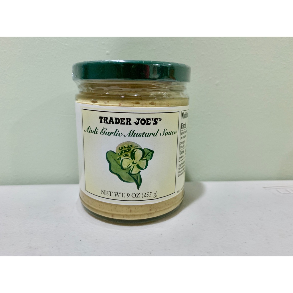 Trader Joe's Aioli Mustard Sauce 255g Shopee Philippines