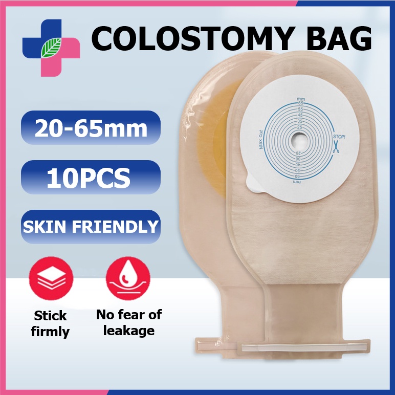 Reuseable Colostomy Bag 2065mm Ostomy Bag 10pcs Colostomy Bag Easy