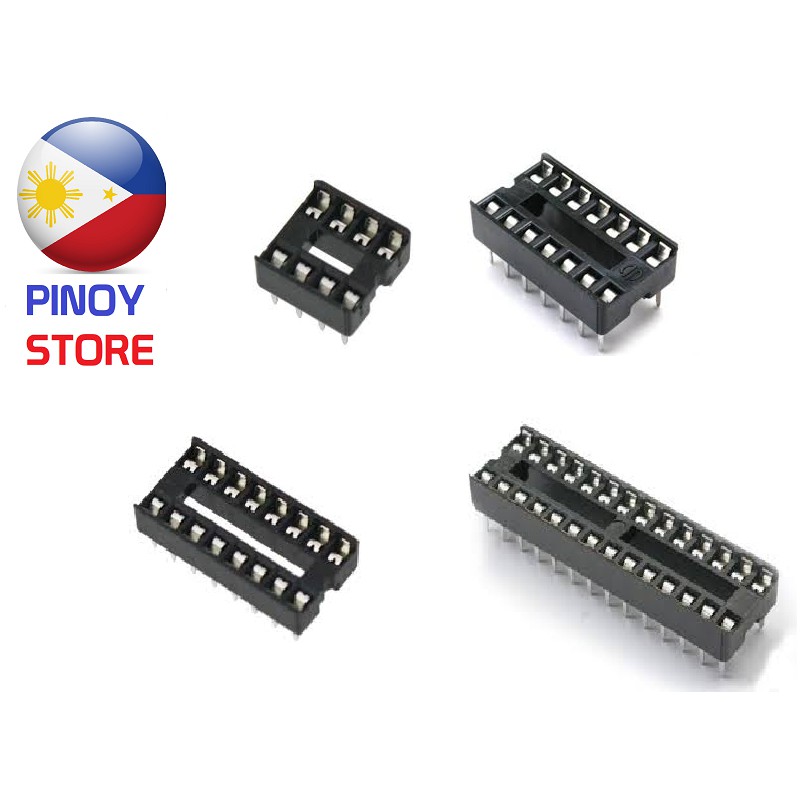 IC socket IC bed IC holder 8pins 14pins 16pins 28pins Integrated Circuit Holder PCB mount