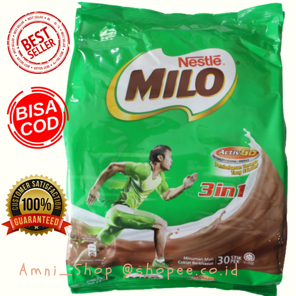 Milo Sachet Malaysia Jumbo Contents 30 Stick X 33g Shopee Philippines