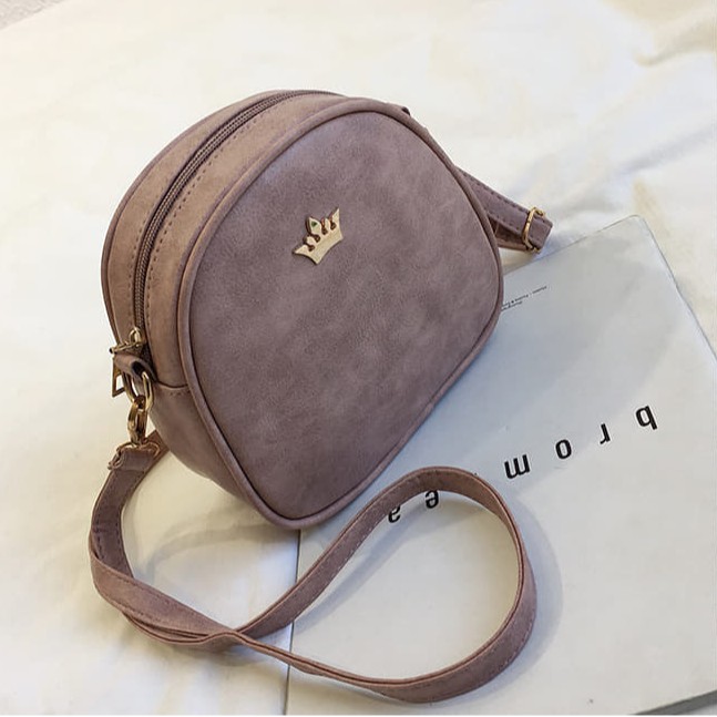 pu leather sling bag