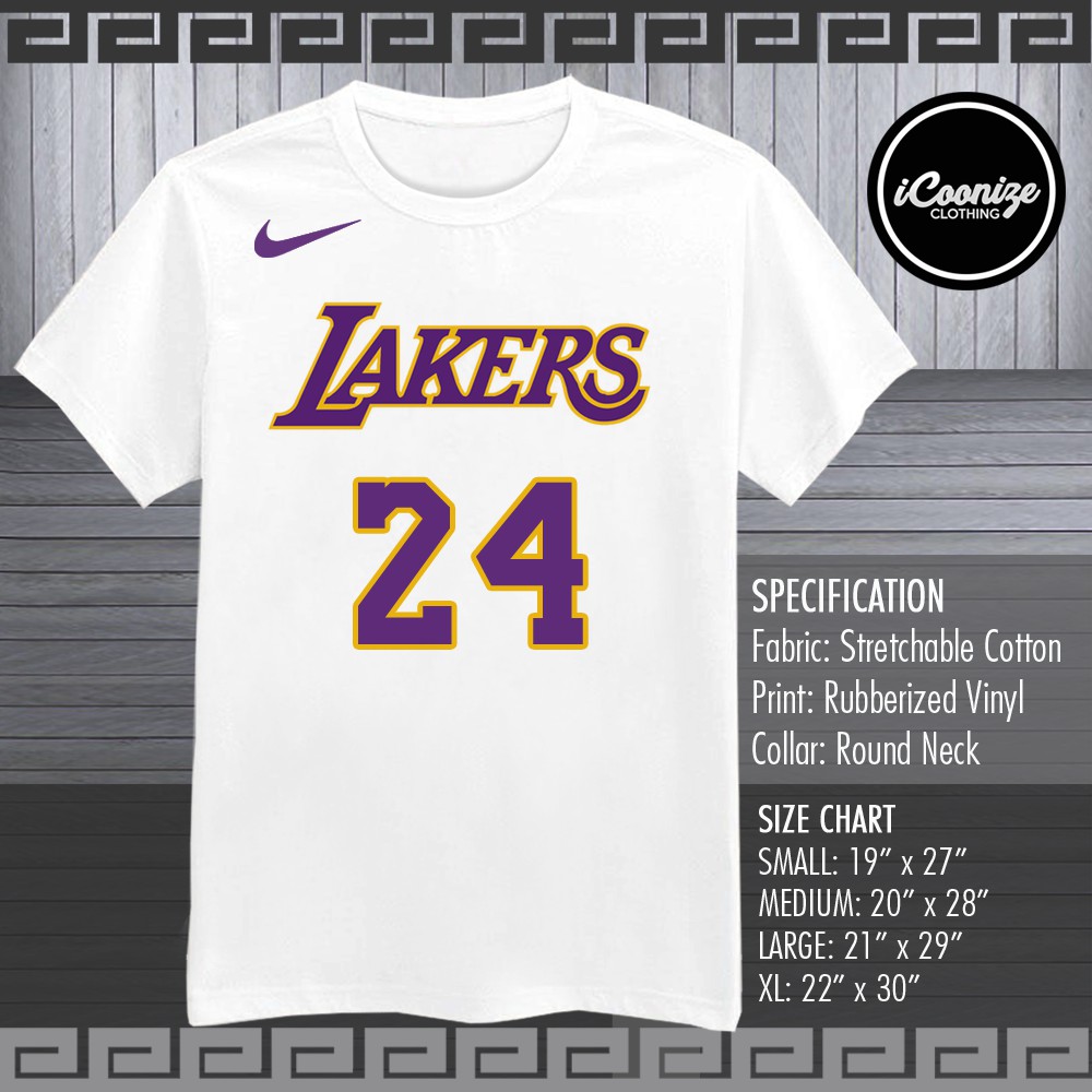 lakers 24 t shirt