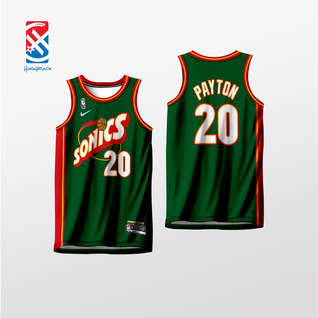 custom sonics jersey
