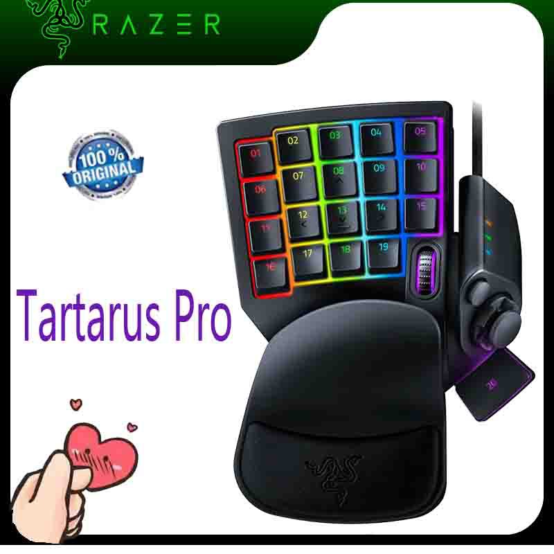 Razer Tartarus Pro Analog Optical Key Switch 32 Programmable Key Gaming Keyboard Customizable Chroma Rgb Lighting Programmable Macro Function Variable Key Pressure Sensitivity Shopee Philippines