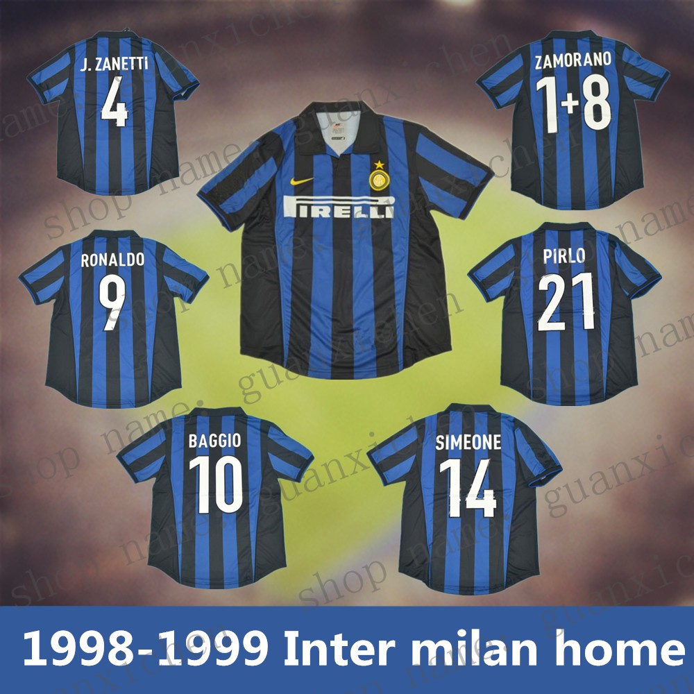 inter milan jersey 1998