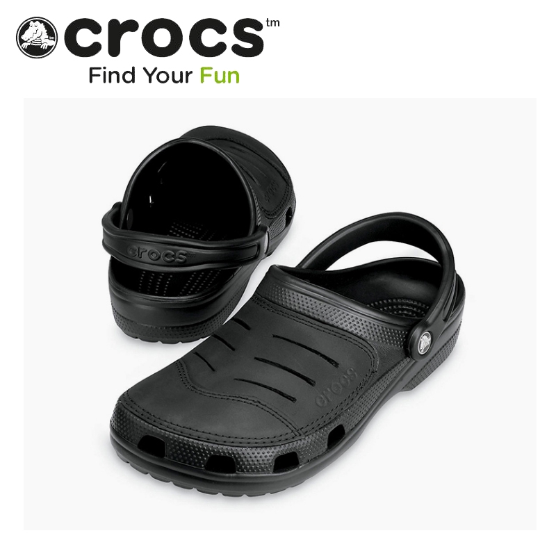 crocs yukon mesa clog black
