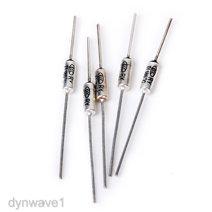 5Pcs Temperature Thermal Fuse Fuses for Electric Rice Cooker 250V10A