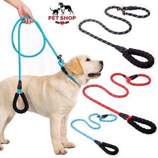 1.8M Dog Leash with Padded Handle and Highly Reflective Threads Pet Dog Leash for Medium Large Dogs