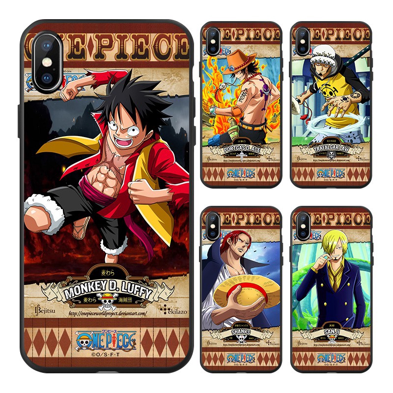 Iphone Se 6 6s 11 Pro Max 8 7plus X Xs Xr Xsmax One Piece Luffy Soft Case Shopee Philippines