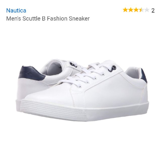 Nautica white sneakers | Shopee Philippines