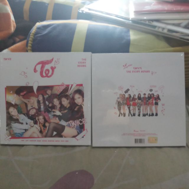 The Story Begins W Poster 1 Free Pc Twice Album Onhand Shopee Philippines