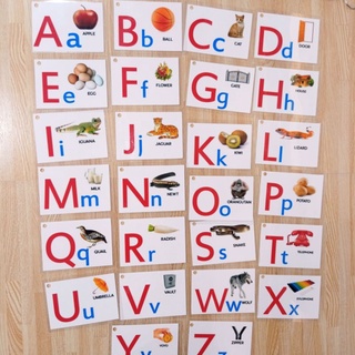 alphabet laminated flashcards and numbers 1 to 20 bundle | Shopee ...