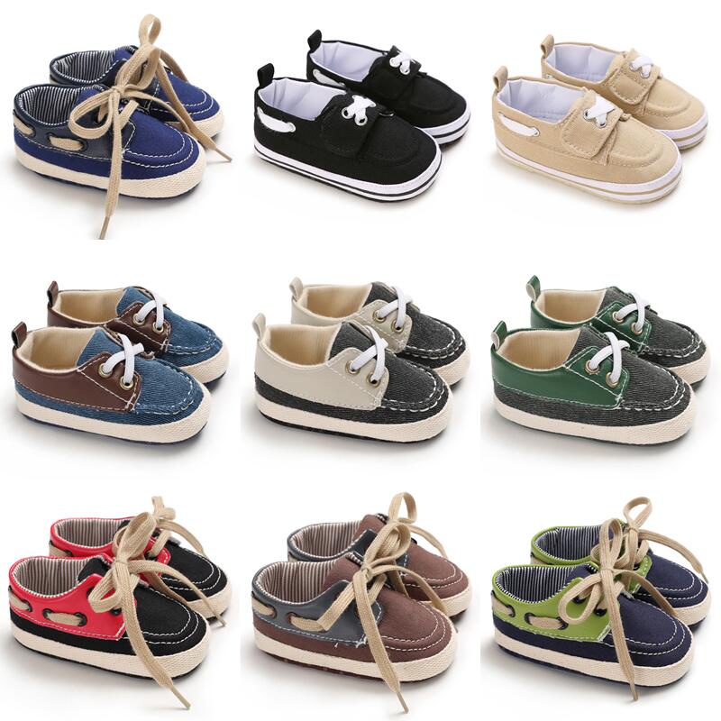 Fashion Soft Sole Non-Slip Breathable First Walkers Sneakers Shoes ...