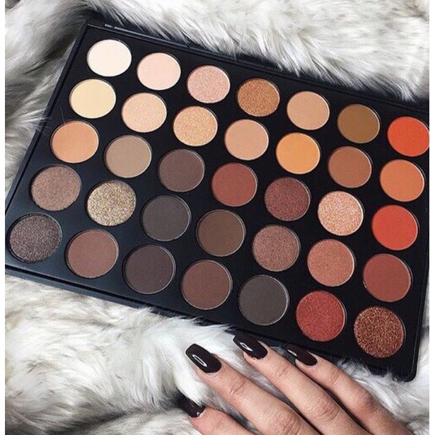 deltager Forberedende navn Panter On Hand & Authentic Morphe 35O Nature Glow Eyeshadow Palette | Shopee  Philippines