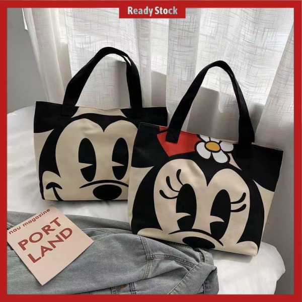 Donald Duck Large Capacity Canvas Bag | Shopee Philippines