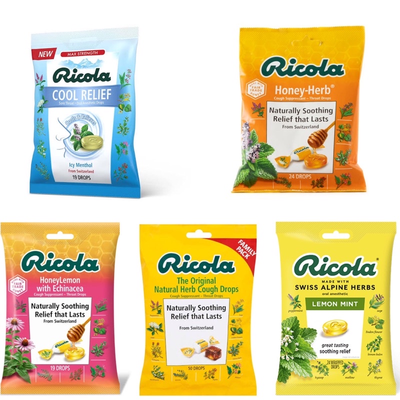 Ricola Herbal Throat Drops Shopee Philippines